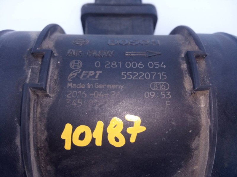 Recambio de caudalimetro para fiat ducato furgón 33 (290) 130 (rs: 3000 mm) (l1h1) referencia OEM IAM 028106054 55220715 E3-A4-2