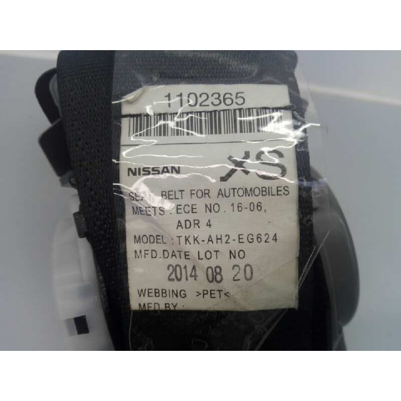 Recambio de cinturon seguridad trasero izquierdo para infiniti q50 q50 premium referencia OEM IAM 1102365 TKKAH2EG624 E2-A4-49-1
