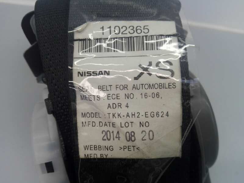 Recambio de cinturon seguridad trasero izquierdo para infiniti q50 q50 premium referencia OEM IAM 1102365 TKKAH2EG624 E2-A4-49-1