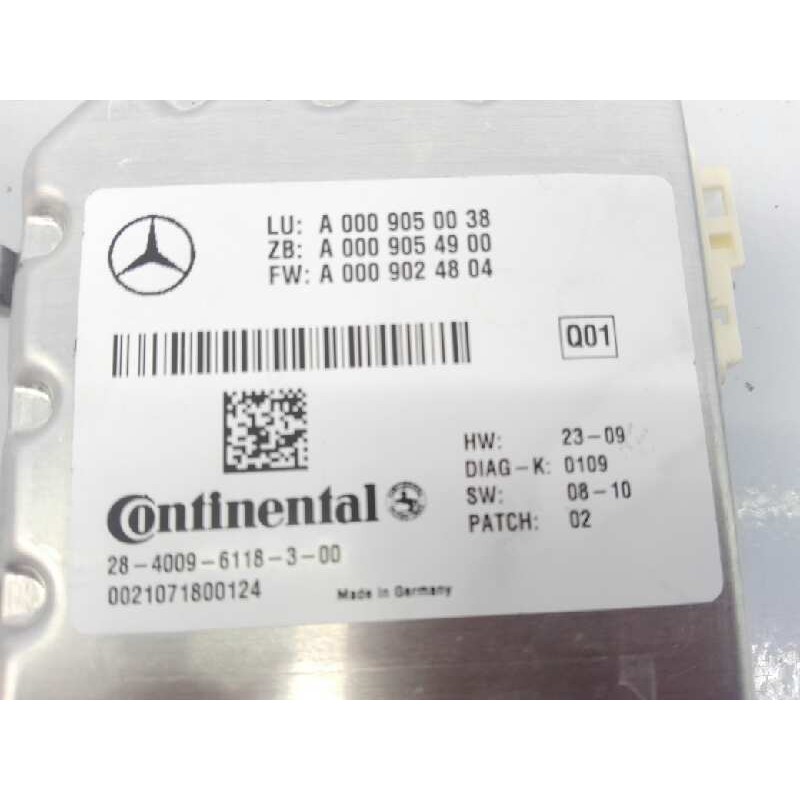 Recambio de modulo electronico para mercedes-benz clase e (w212) lim. 220 cdi blueefficiency (212.002) referencia OEM IAM A00090