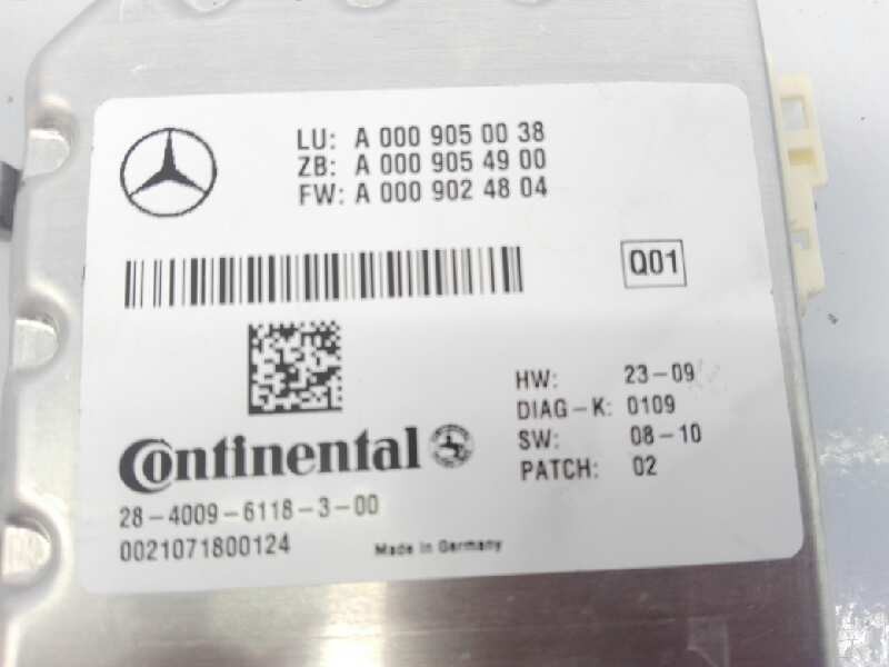 Recambio de modulo electronico para mercedes-benz clase e (w212) lim. 220 cdi blueefficiency (212.002) referencia OEM IAM A00090