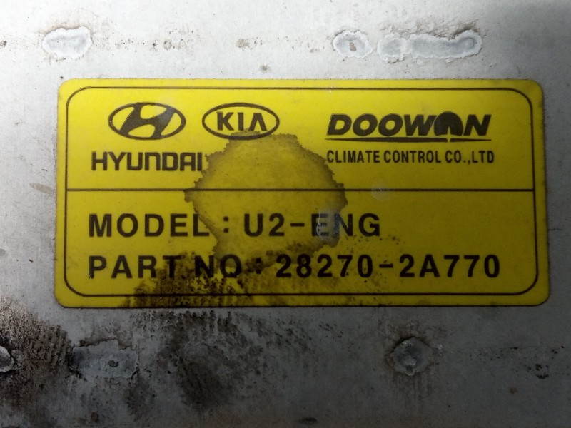 Recambio de intercooler para kia cee´d drive referencia OEM IAM 282702A770  P2-A11-14