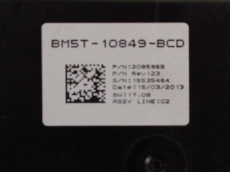 Recambio de cuadro instrumentos para ford c-max trend referencia OEM IAM BM5T10849BCD 15535464 E3-B3-40-1