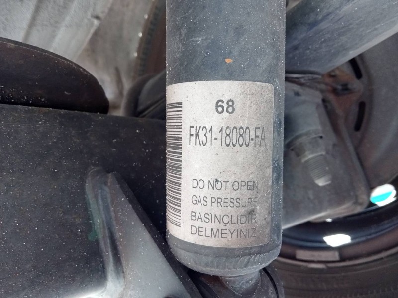 Recambio de amortiguador trasero izquierdo para ford transit custom kasten v363 referencia OEM IAM FK3118080FA  