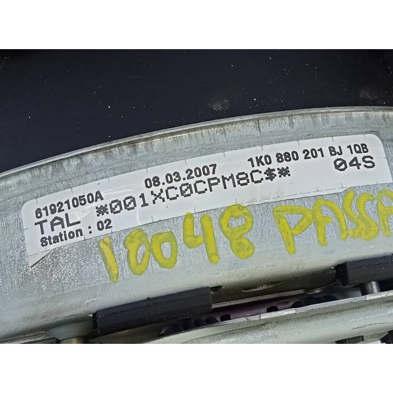 Recambio de airbag delantero izquierdo para volkswagen passat berlina (3c2) advance referencia OEM IAM 1K0880201BJ  E1-B6-47-2