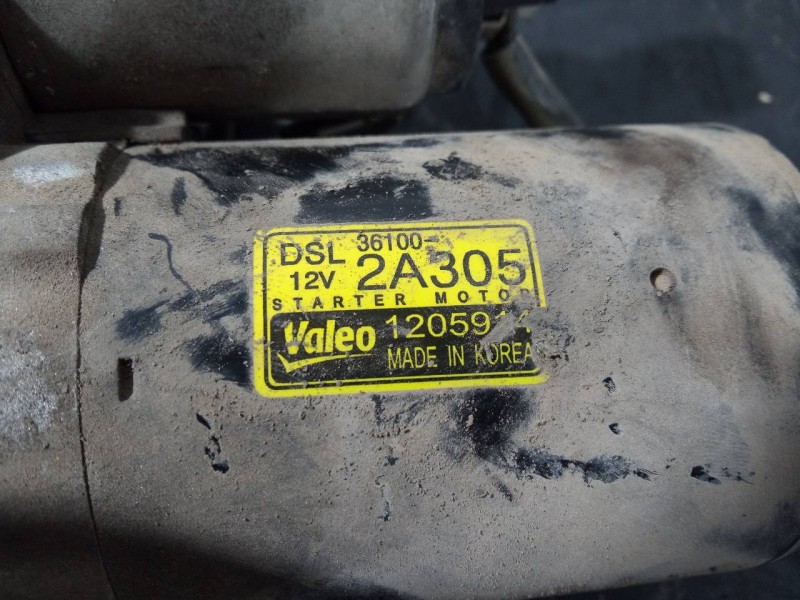 Recambio de motor arranque para kia cee´d drive referencia OEM IAM 2A305  P3-B8-10-3