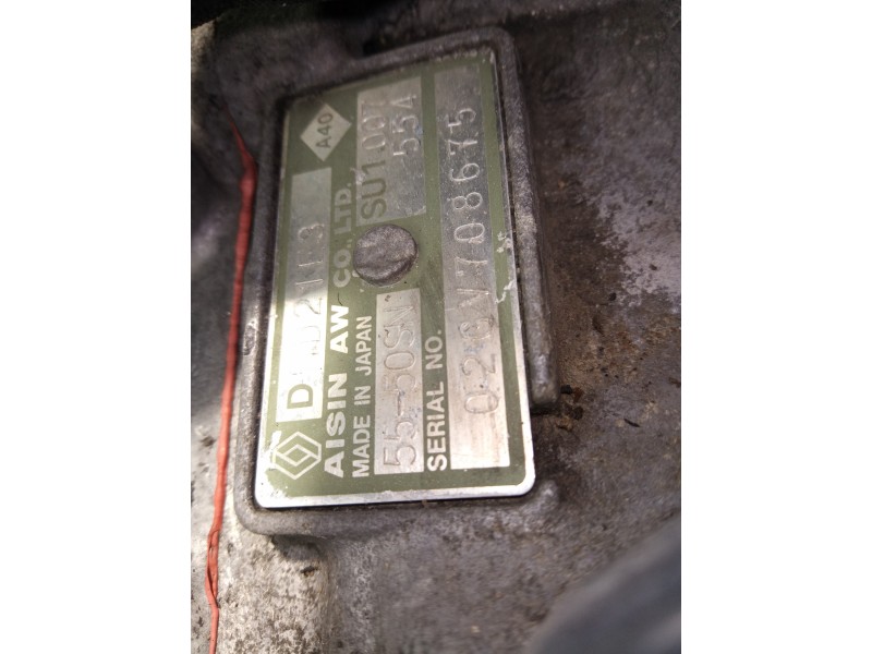 Recambio de caja cambios para renault espace iv (jk0) dynamique referencia OEM IAM SU1007  M1-A2-86