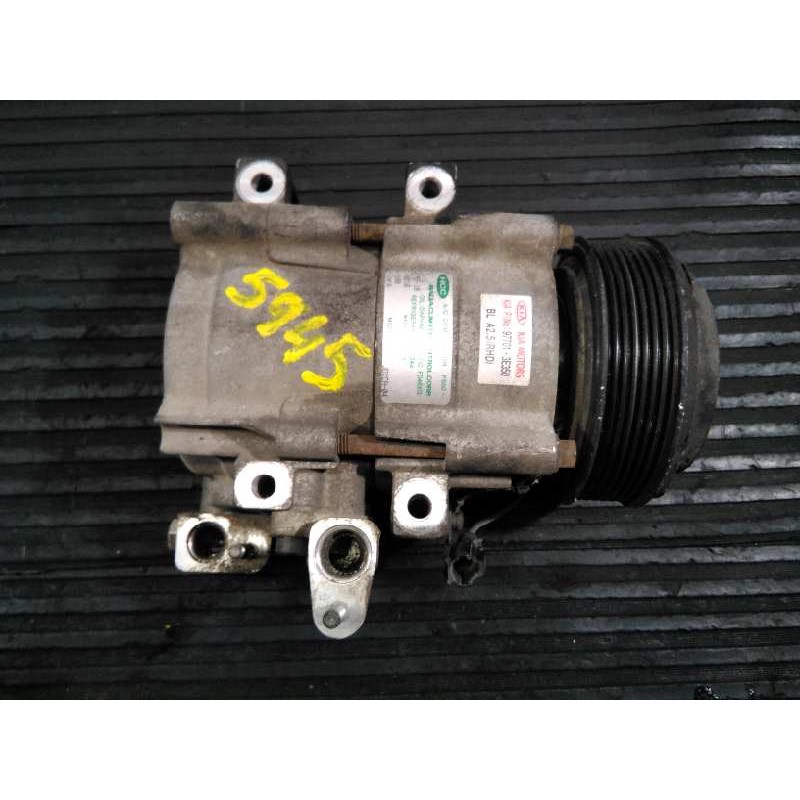 Recambio de compresor aire acondicionado para kia sorento 2.5 crdi emotion referencia OEM IAM 977013E350  P3-B2-13-4