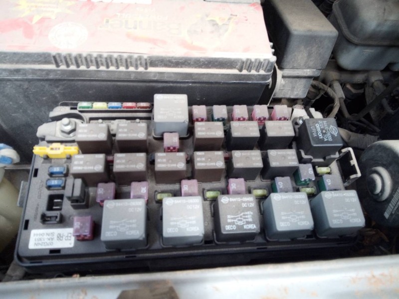 Recambio de caja reles / fusibles para ssangyong kyron 200 xdi limited referencia OEM IAM 07G24N  