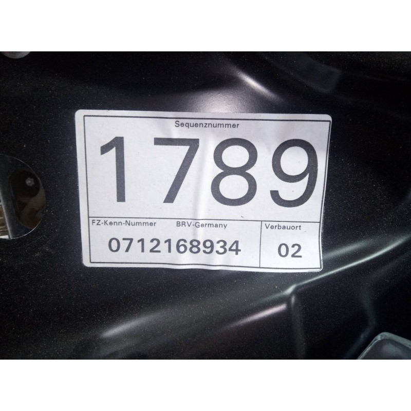 Recambio de elevalunas delantero izquierdo para volkswagen passat berlina (3c2) advance referencia OEM IAM 0712168934  P2-B3-8