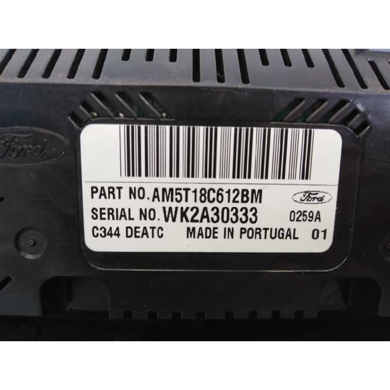 Recambio de mando climatizador para ford c-max trend referencia OEM IAM WK2A30333  E3-B3-4-4