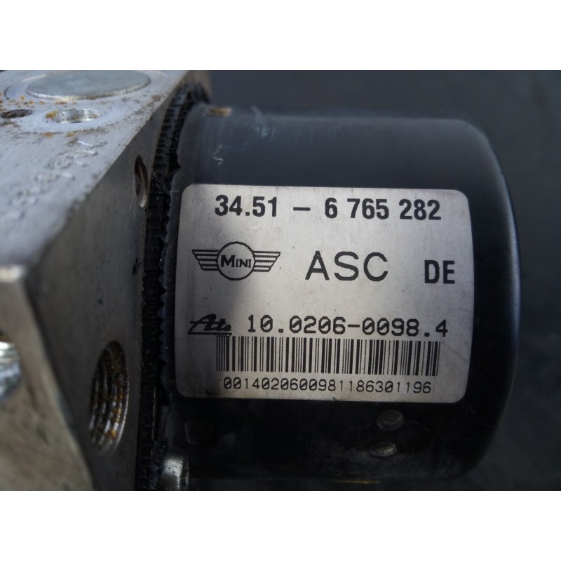 Recambio de abs para bmw mini (r50,r53) cooper referencia OEM IAM 34516765282 6765284 P3-B8-17-2