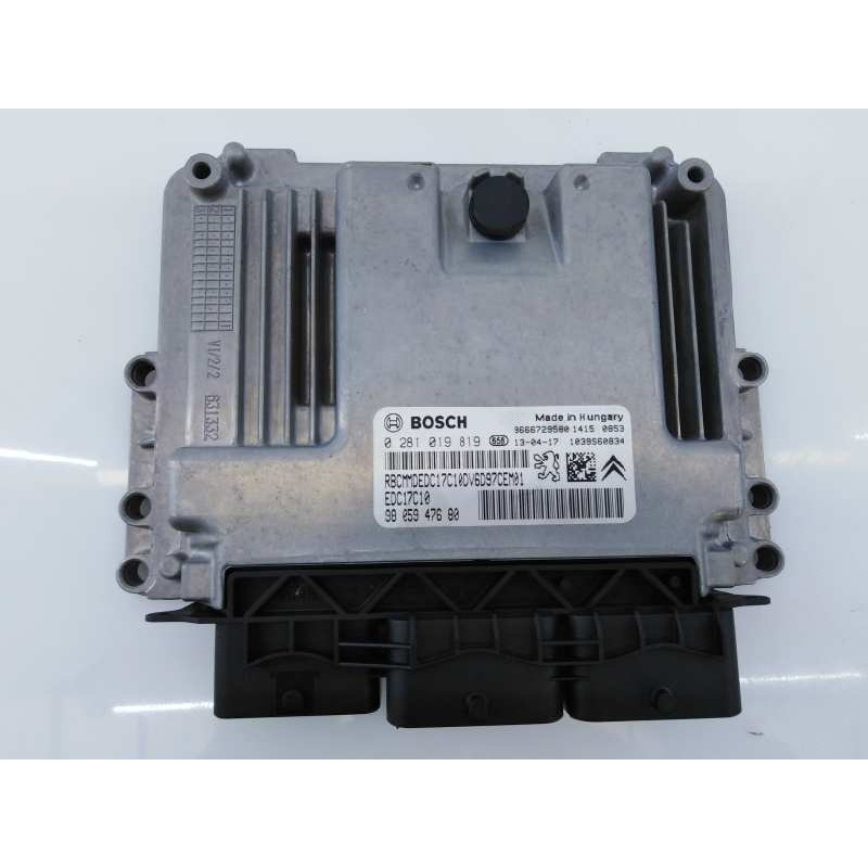 Recambio de centralita motor uce para citroën c4 lim. sport referencia OEM IAM 0281019819 9605947680 E3-B2-44-2