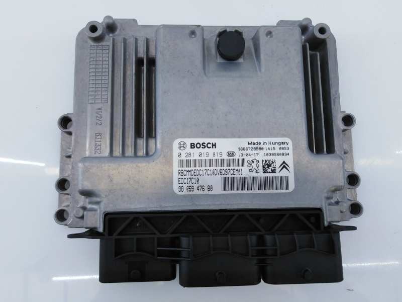 Recambio de centralita motor uce para citroën c4 lim. sport referencia OEM IAM 0281019819 9605947680 E3-B2-44-2