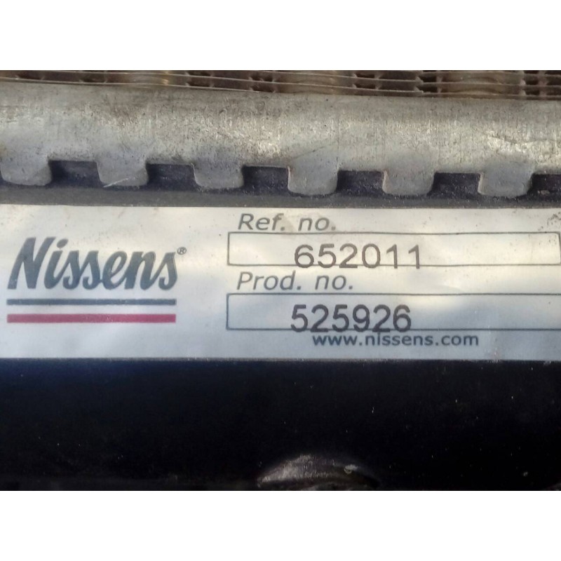 Recambio de radiador agua para audi a3 (8l) 1.8 ambiente referencia OEM IAM 652011  