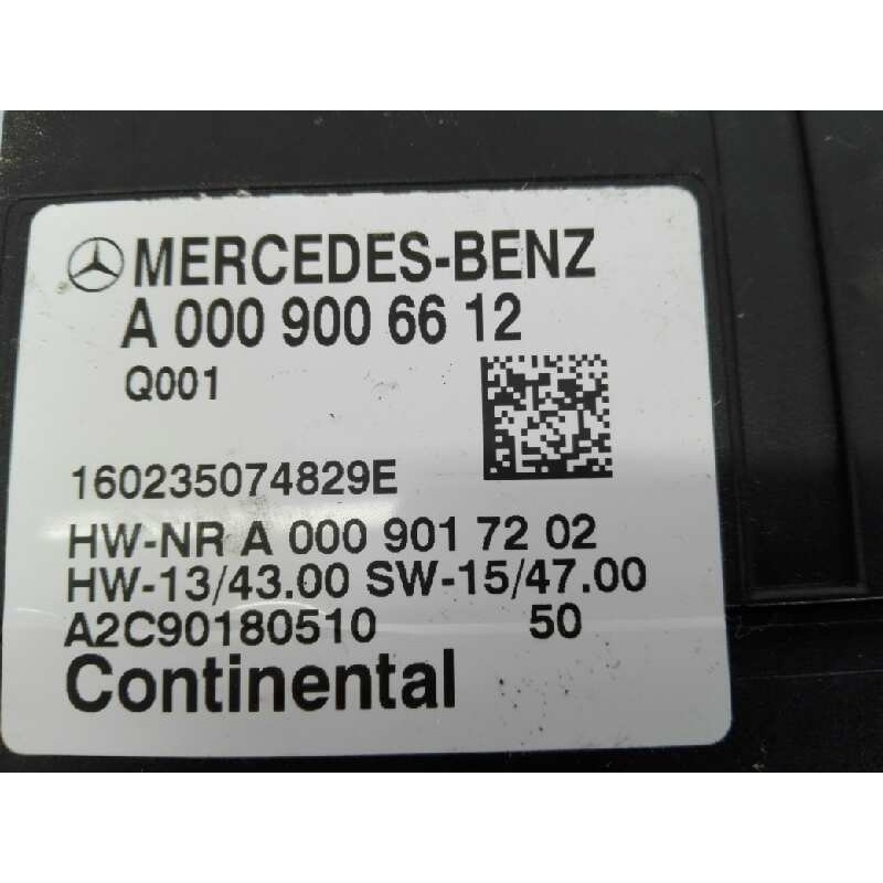 Recambio de modulo electronico para mercedes-benz clase c (w205) lim. c 220 d 4matic (205.005) referencia OEM IAM A0009006612 A2