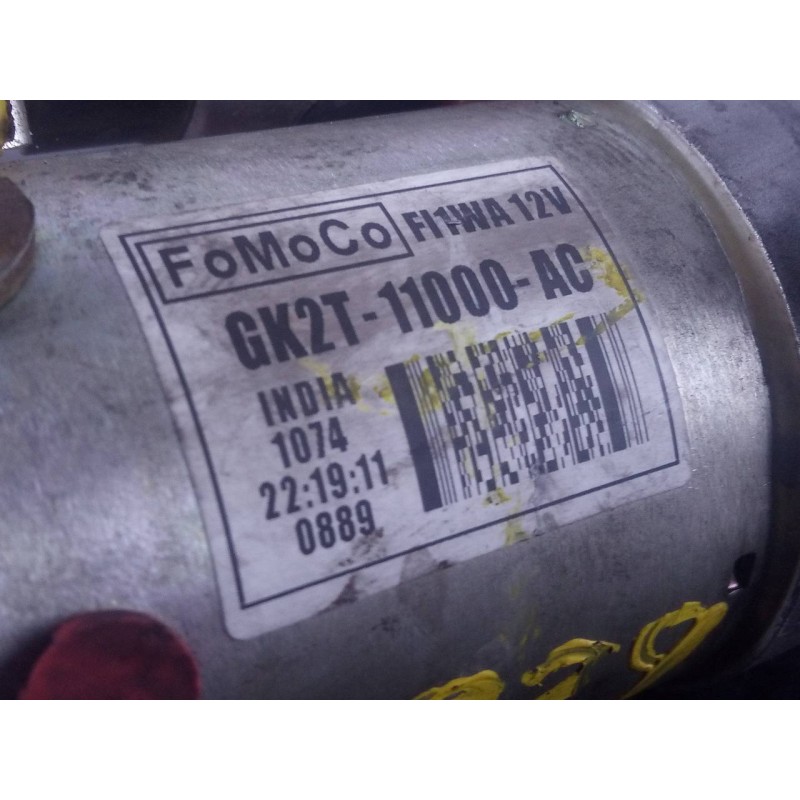 Recambio de motor arranque para ford transit custom kasten v363 referencia OEM IAM GK2T11000AC  P3-A10-33-2