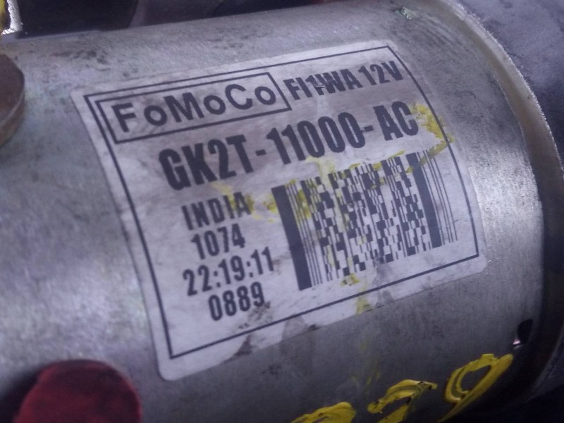 Recambio de motor arranque para ford transit custom kasten v363 referencia OEM IAM GK2T11000AC  P3-A10-33-2