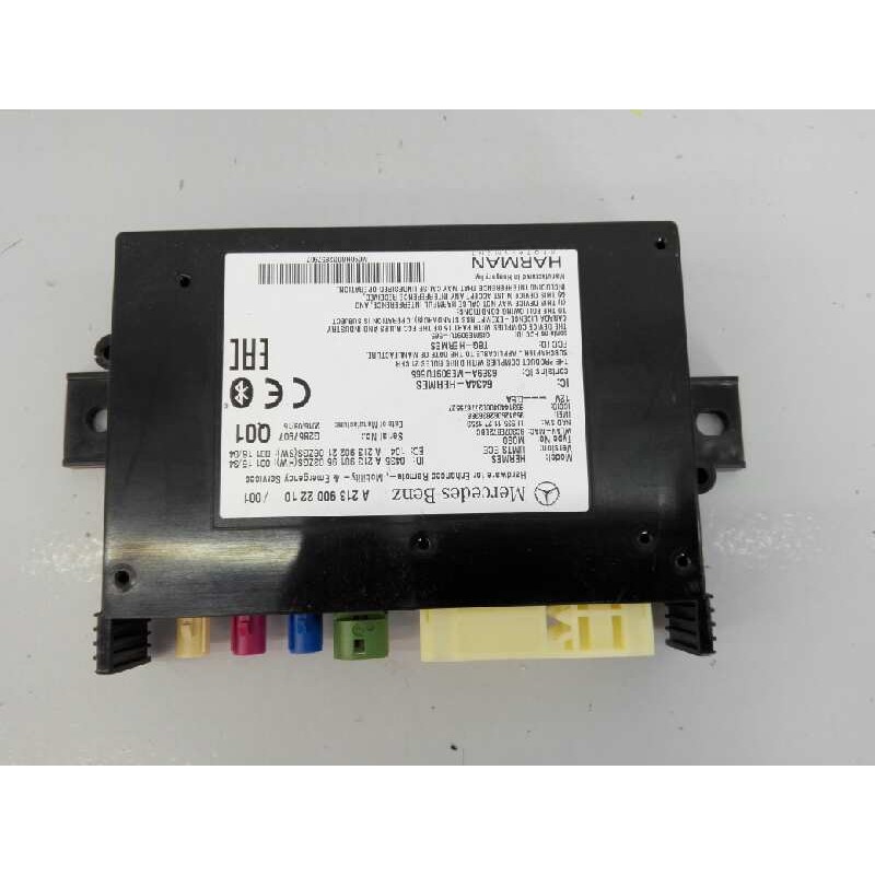 Recambio de modulo electronico para mercedes-benz clase c (w205) lim. c 220 d 4matic (205.005) referencia OEM IAM A2139002210 G2