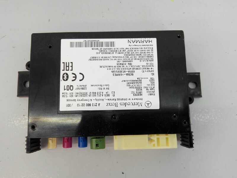 Recambio de modulo electronico para mercedes-benz clase c (w205) lim. c 220 d 4matic (205.005) referencia OEM IAM A2139002210 G2