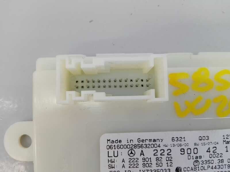 Recambio de modulo electronico para mercedes-benz clase c (w205) lim. c 220 d 4matic (205.005) referencia OEM IAM A2229004213  E