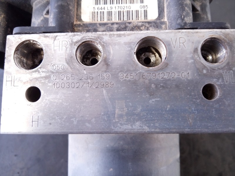 Recambio de abs para bmw x1 (e84) xdrive 18d referencia OEM IAM 0265236159 3451679127201 P3-B8-17-2