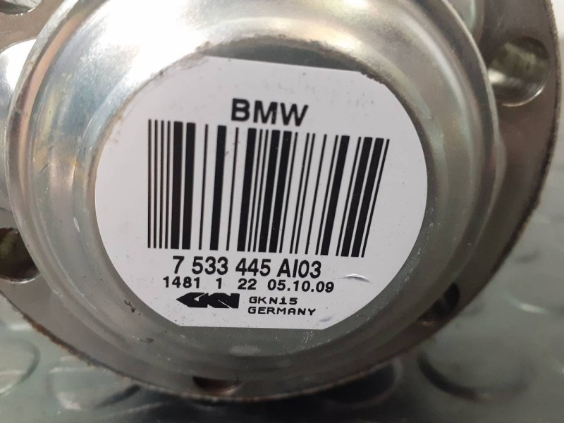 Recambio de transmision trasera izquierda para bmw serie 1 berlina (e81/e87) 116d referencia OEM IAM 7533445AI03  