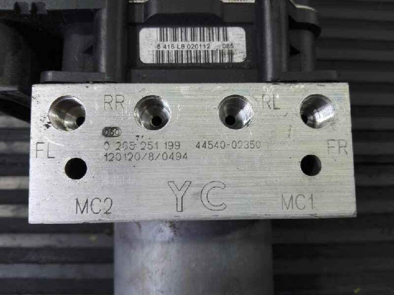 Recambio de abs para toyota auris live referencia OEM IAM 4454002350 0265251199 P3-A8-25-4