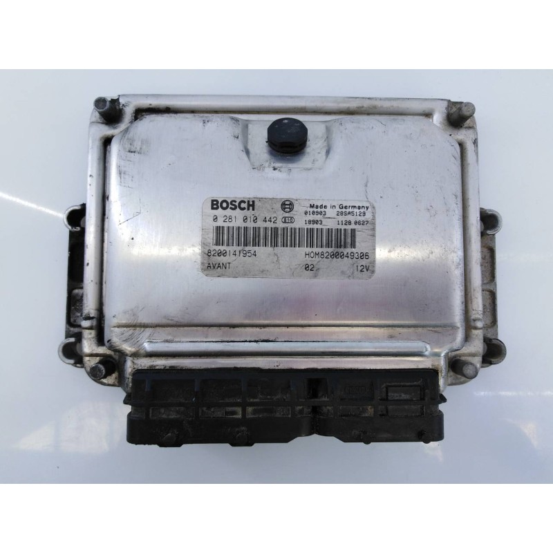 Recambio de centralita motor uce para renault scenic (ja..) 1.9 dci authentique referencia OEM IAM 0281010442 8200141954 E2-A1-3
