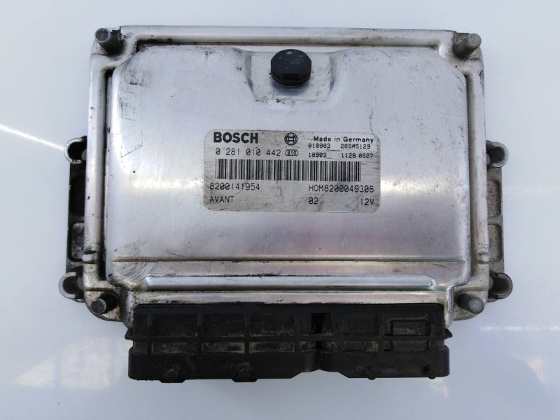Recambio de centralita motor uce para renault scenic (ja..) 1.9 dci authentique referencia OEM IAM 0281010442 8200141954 E2-A1-3