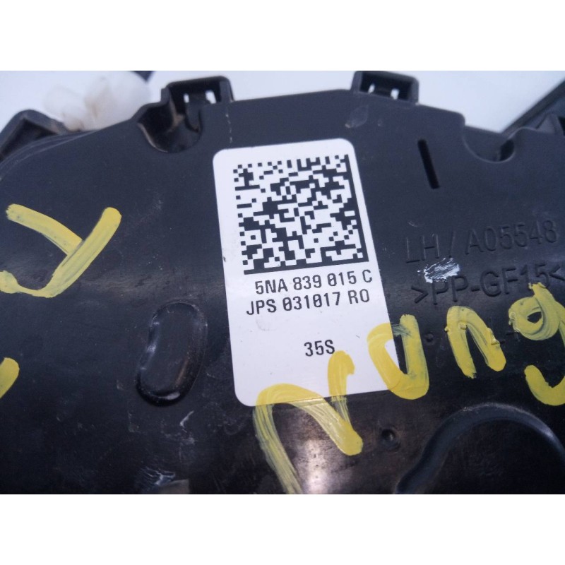 Recambio de cerradura puerta trasera izquierda para volkswagen tiguan sport bmt referencia OEM IAM 5NA839015C  E1-B6-27-1