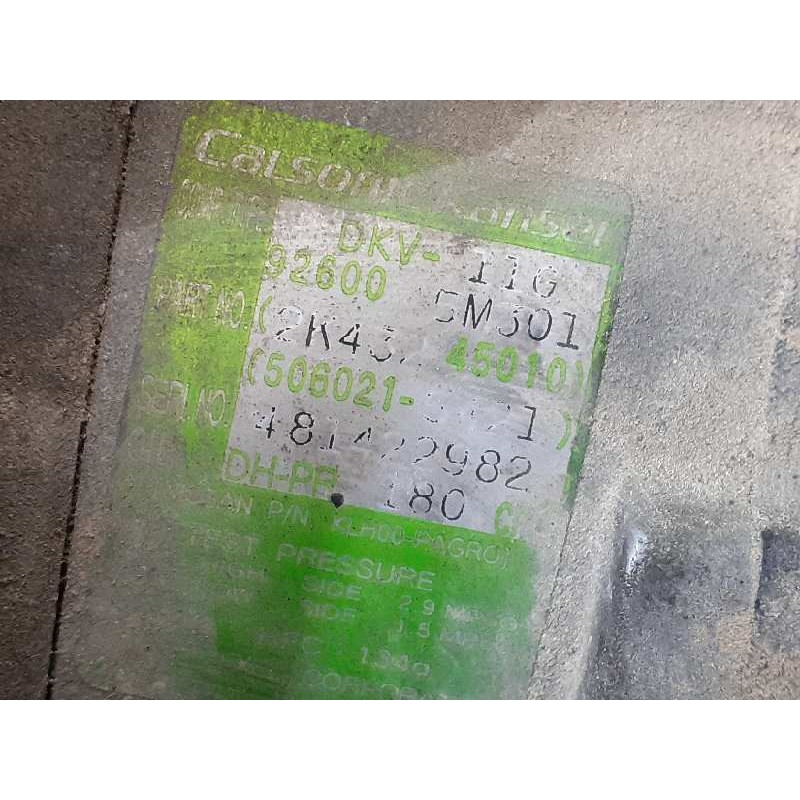 Recambio de compresor aire acondicionado para nissan x-trail (t30) sport referencia OEM IAM 926005M30A 181422982 P3-B3-4-3