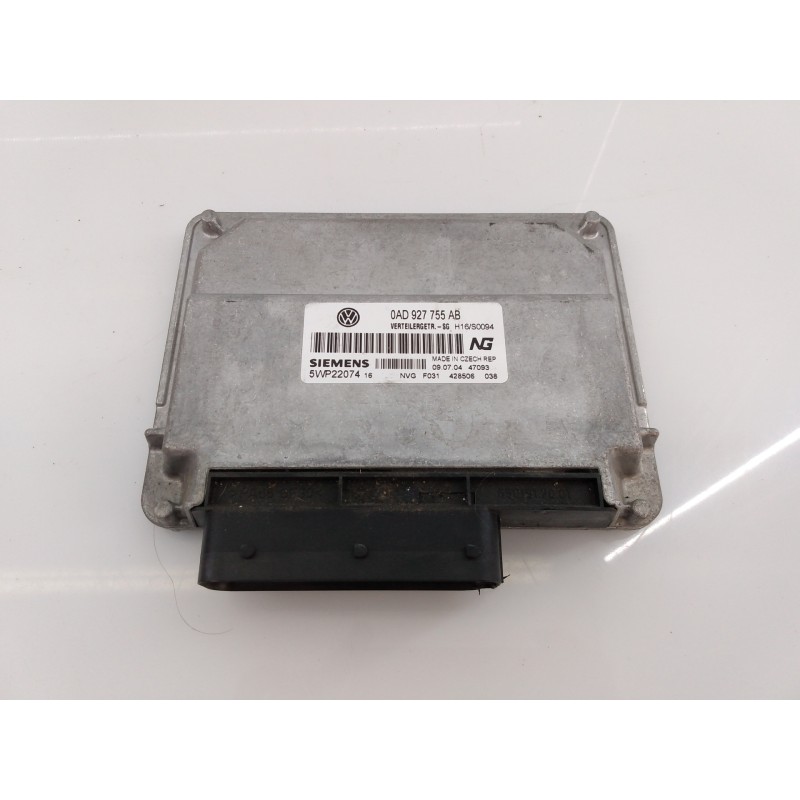 Recambio de centralita cambio automatico para volkswagen touareg (7l6) tdi r5 referencia OEM IAM 0AD927755AB 5WP2207416 E2-A1-20