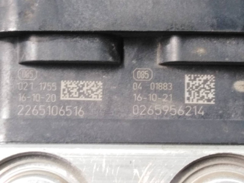 Recambio de abs para fiat ducato furgón g. vol. 33 150 (rs: 4035 mm) (l4h2) referencia OEM IAM 0265260969 00519870330 P3-A8-10-4