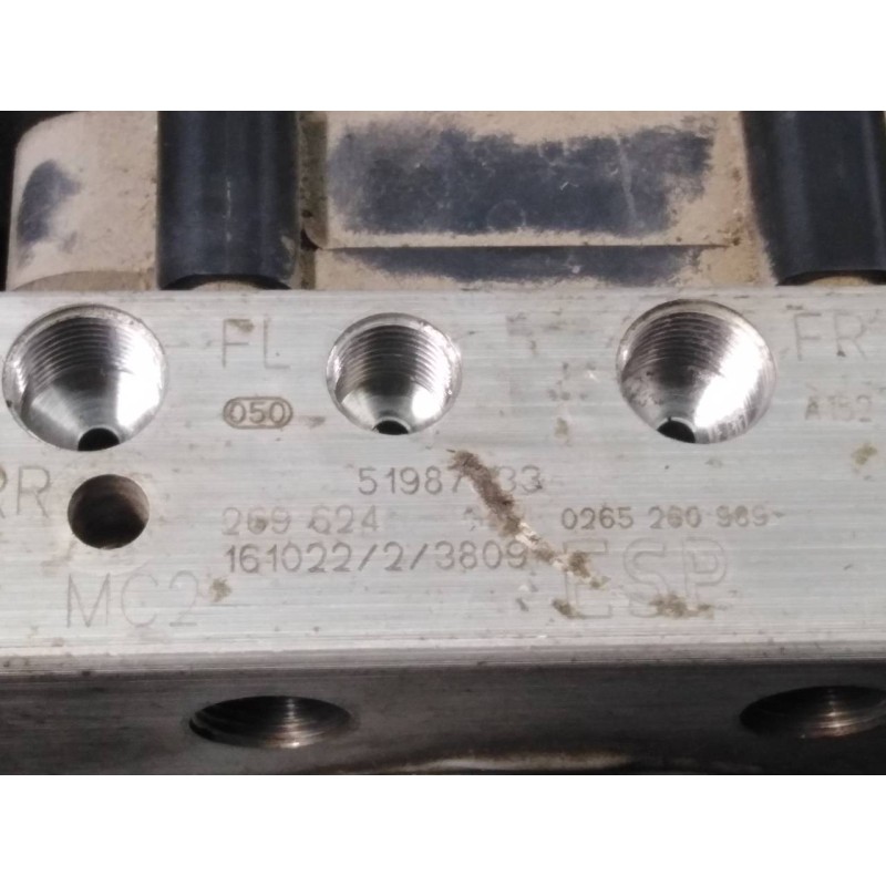 Recambio de abs para fiat ducato furgón g. vol. 33 150 (rs: 4035 mm) (l4h2) referencia OEM IAM 0265260969 00519870330 P3-A8-10-4