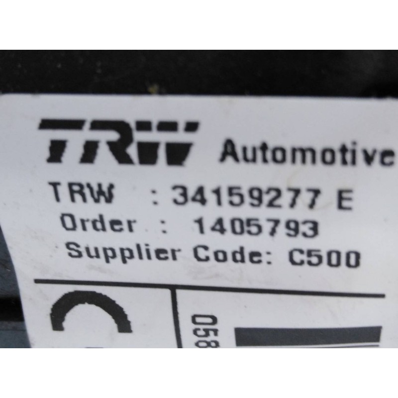 Recambio de airbag delantero izquierdo para iveco daily furgón fg 33 s ... v batalla 3520 referencia OEM IAM 05801561543 3415927