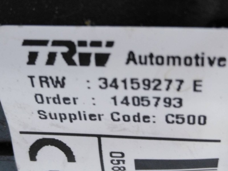 Recambio de airbag delantero izquierdo para iveco daily furgón fg 33 s ... v batalla 3520 referencia OEM IAM 05801561543 3415927