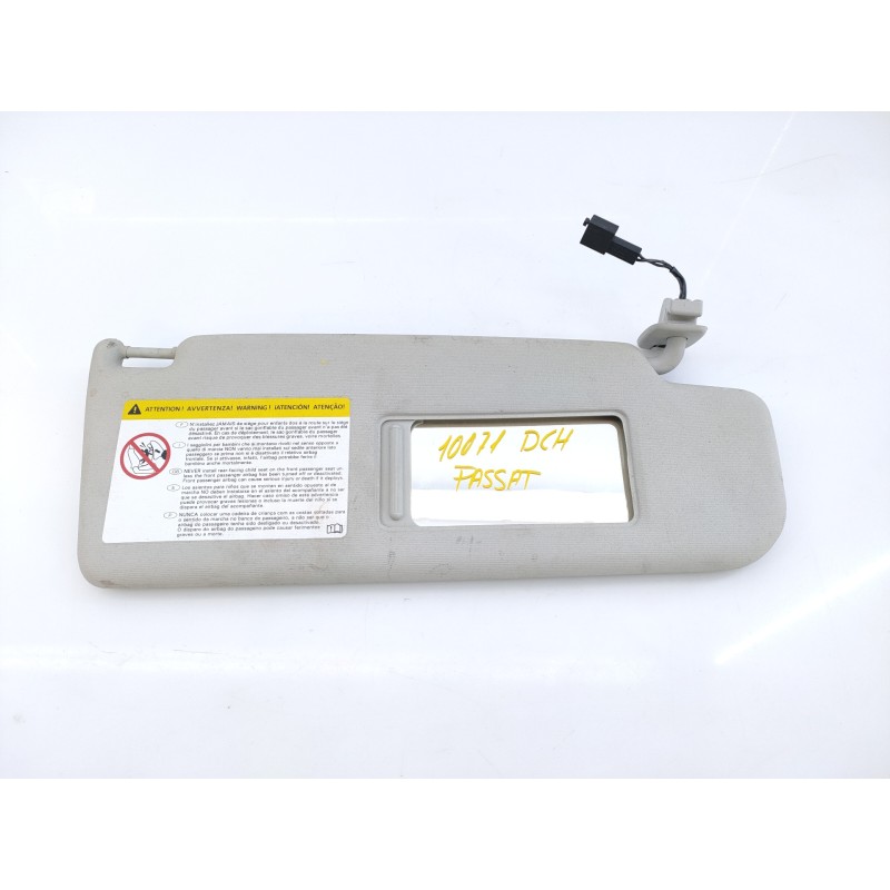Recambio de parasol derecho para volkswagen passat variant (365) advance bluemotion referencia OEM IAM 3C0857552N  E1-B6-51-2