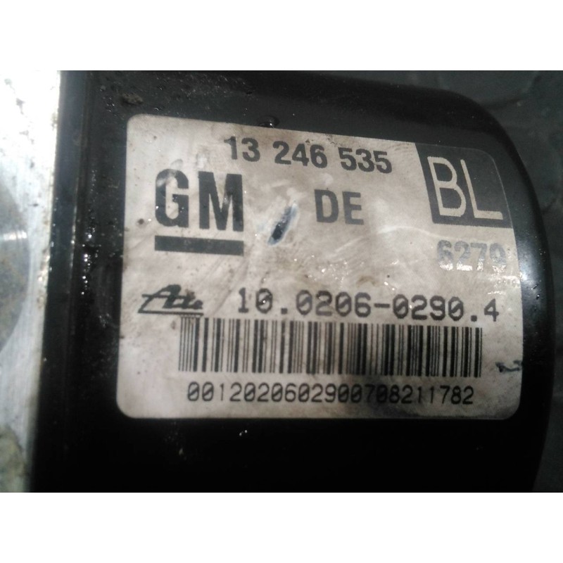 Recambio de abs para opel astra gtc sport referencia OEM IAM 13246535  P3-A8-12-2