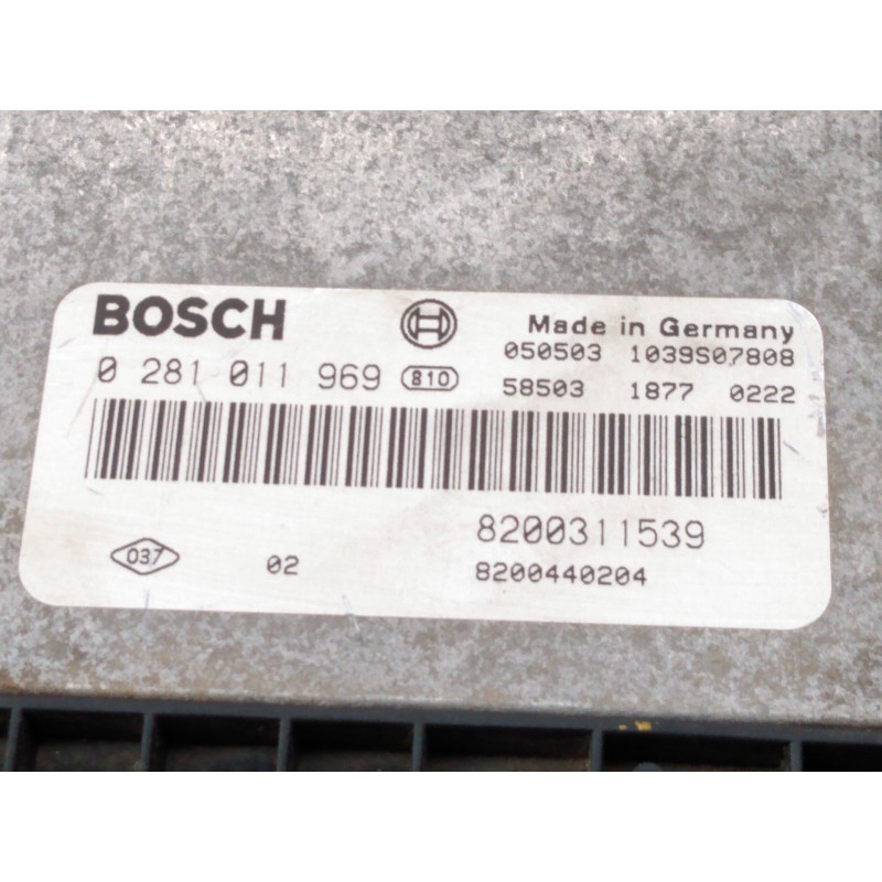 Recambio de centralita motor uce para renault laguna ii (bg0) authentique referencia OEM IAM 0281011969 8200440204 E2-A1-43-8