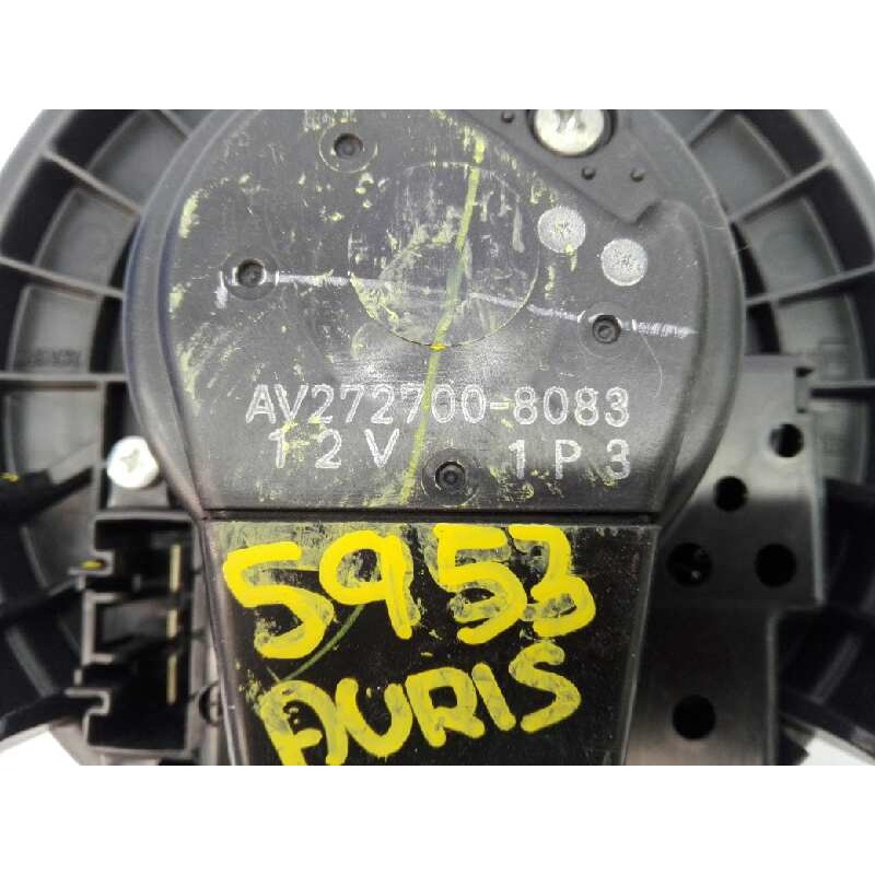 Recambio de ventilador calefaccion para toyota auris live referencia OEM IAM 2727008083  E2-B4-19-1