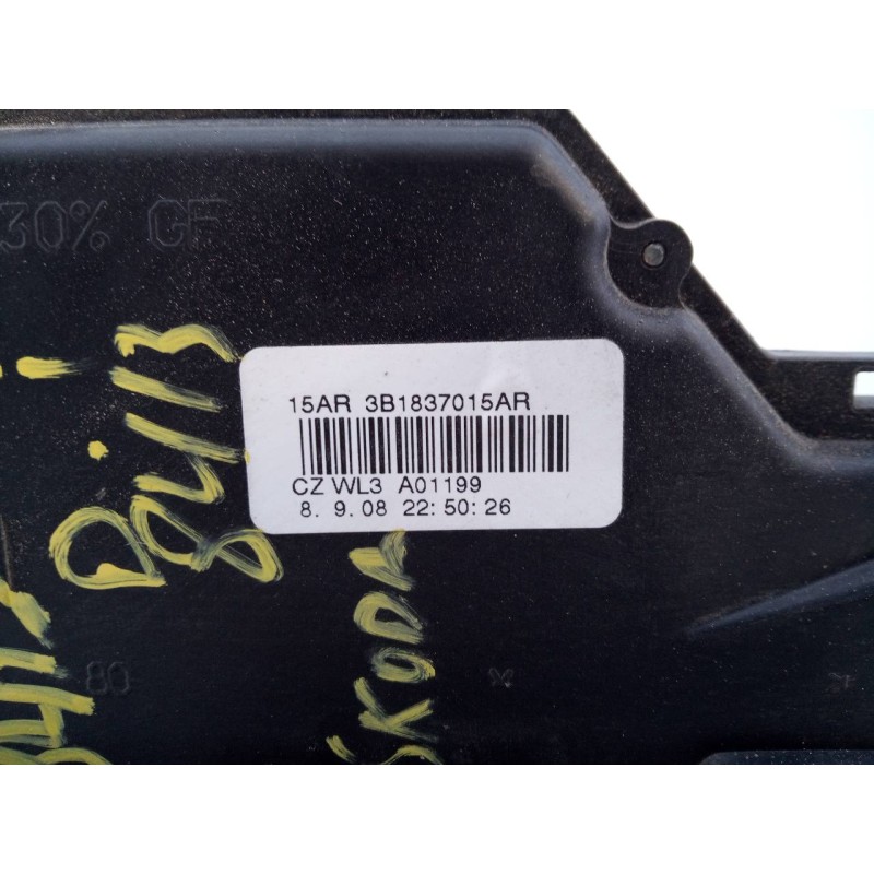 Recambio de cerradura puerta delantera izquierda para skoda roomster (5j7) sport referencia OEM IAM 3B1837015AR  E1-A5-44-2