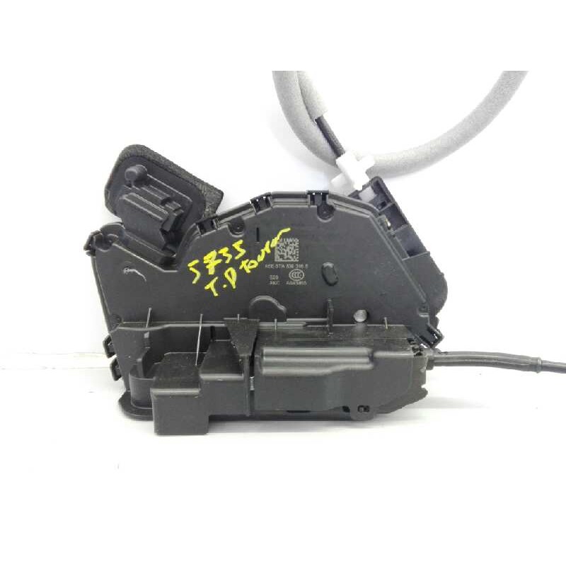 Recambio de cerradura puerta trasera derecha para volkswagen touran (5t1) edition bmt referencia OEM IAM 5TA839016E  E1-B6-20-3