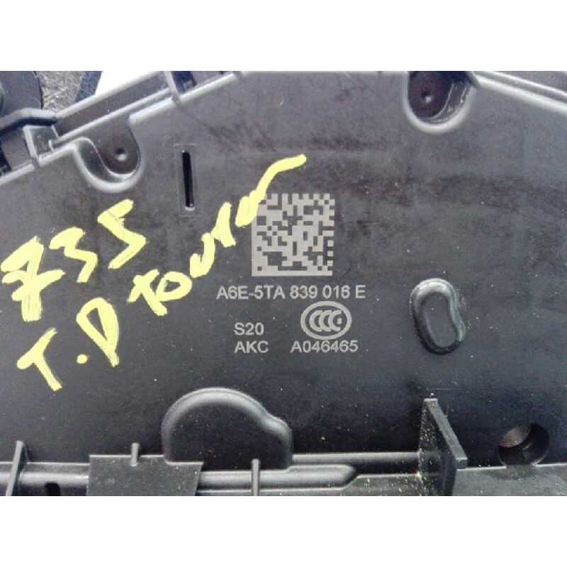 Recambio de cerradura puerta trasera derecha para volkswagen touran (5t1) edition bmt referencia OEM IAM 5TA839016E  E1-B6-20-3