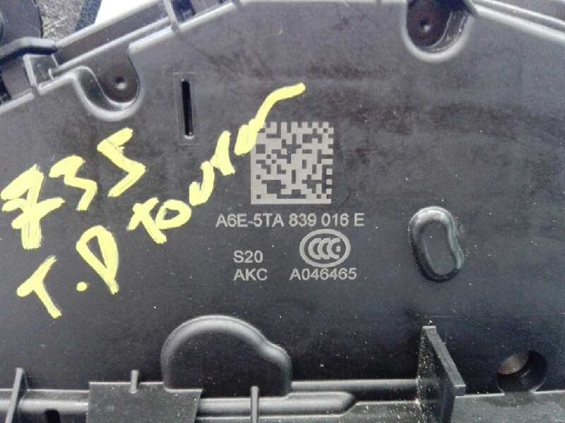 Recambio de cerradura puerta trasera derecha para volkswagen touran (5t1) edition bmt referencia OEM IAM 5TA839016E  E1-B6-20-3