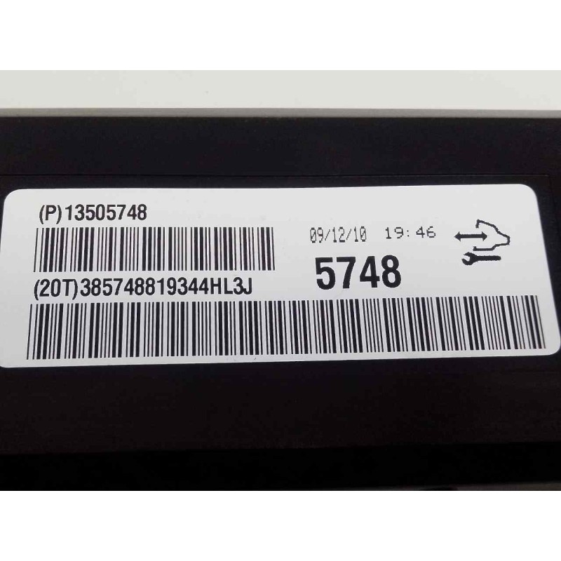 Recambio de modulo electronico para chevrolet cruze ls referencia OEM IAM 13505748 385748819344HL3J E3-A5-12-2