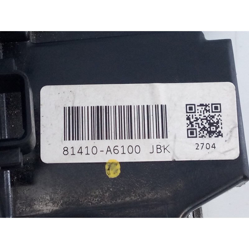 Recambio de cerradura puerta trasera izquierda para hyundai i30 (gd) tecno referencia OEM IAM 81410A6100JBK A045035 E2-B5-5-2