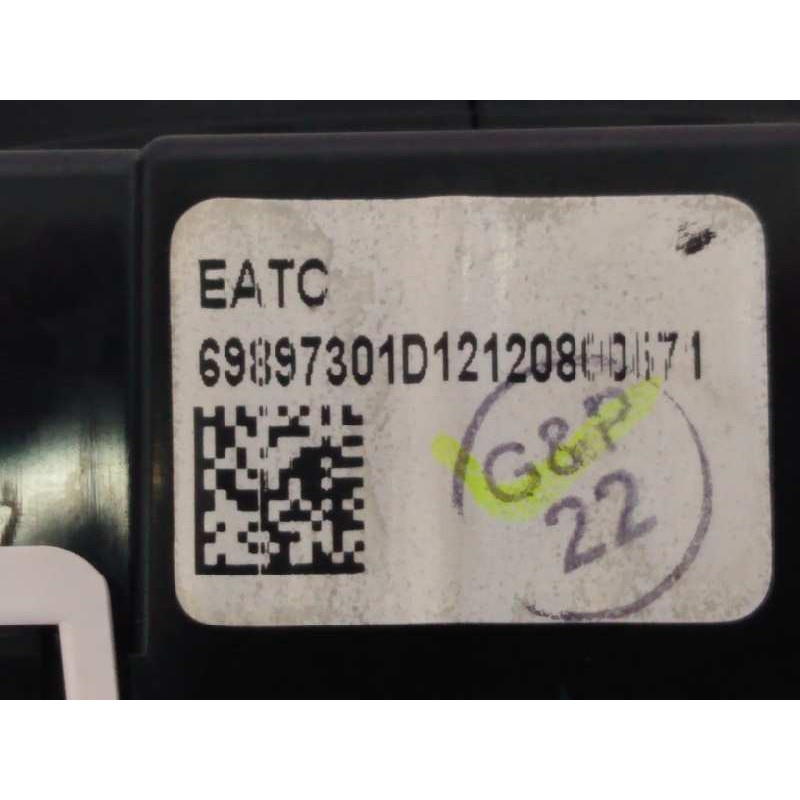 Recambio de mando climatizador para ford fiesta (cb1) trend referencia OEM IAM 8A6T18C612AG 69897301D121208 E3-B3-35-3