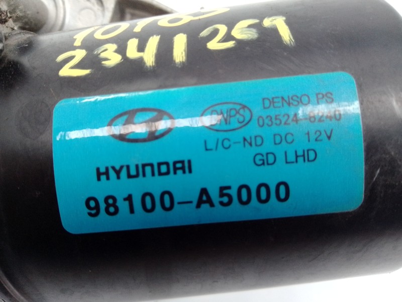 Recambio de motor limpia delantero para hyundai i30 (gd) tecno referencia OEM IAM 98100A5000  E2-B5-40-1
