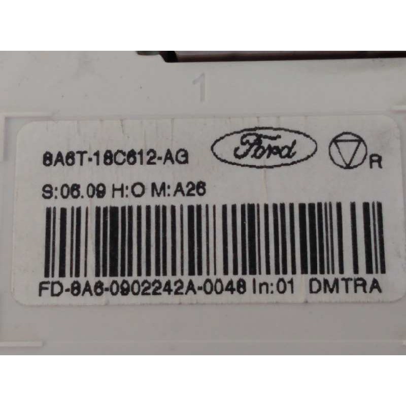 Recambio de mando climatizador para ford fiesta (cb1) trend referencia OEM IAM 8A6T18C612AG 69897301D121208 E3-B3-35-3